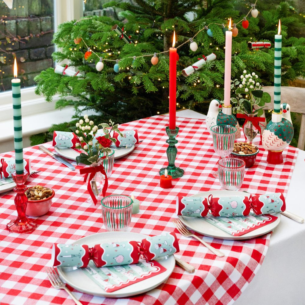 Luxury Eco Crackers - Bon Noel (Set of 6) by Talking Tables - Christmas Cracker Warehouse