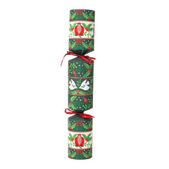 Luxury Eco Crackers - Folklore Green (Set of 6) by Talking Tables - Christmas Cracker Warehouse