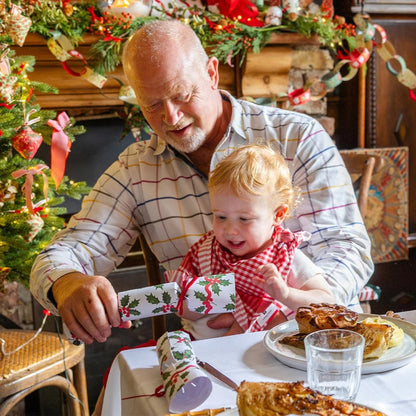Luxury Eco Crackers - Holly (Set of 6) by Talking Tables - Christmas Cracker Warehouse