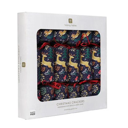 Luxury Eco Crackers - Twilight Reindeer(Set of 6) by Talking Tables - Christmas Cracker Warehouse