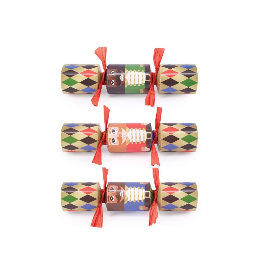 Mini Crackers - Nutcracker (6 pack) by Celebration Crackers - Christmas Cracker Warehouse