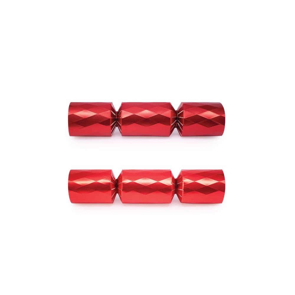 Mini Crackers - Red Diamond (6 pack) by Celebration Crackers - Christmas Cracker Warehouse