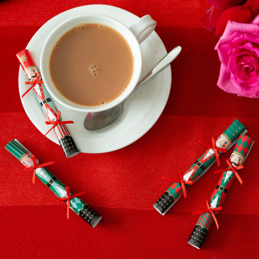 Mini Saucer Crackers - Nutcracker (8 Pack) by Talking Tables - Christmas Cracker Warehouse