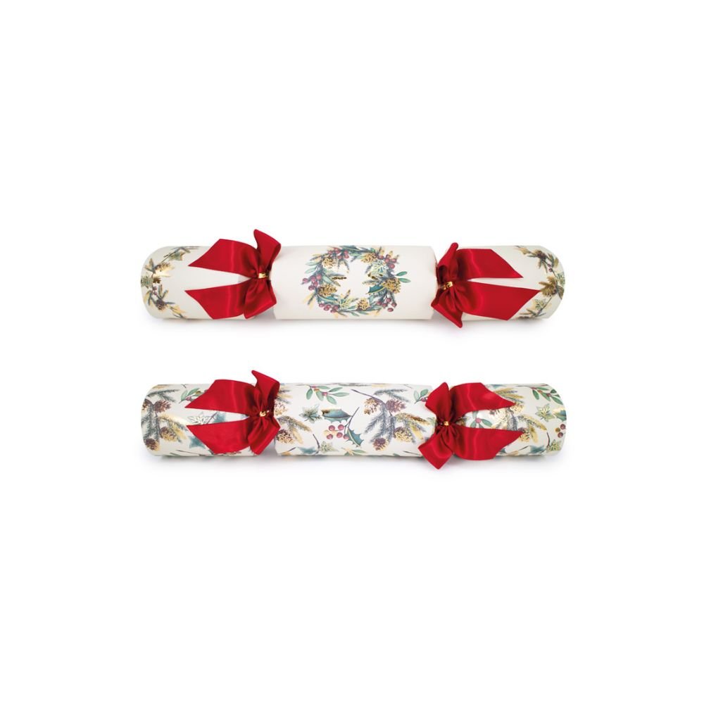 Natural Wreath Crackers (Box of 36) by Celebration Crackers - Christmas Cracker Warehouse