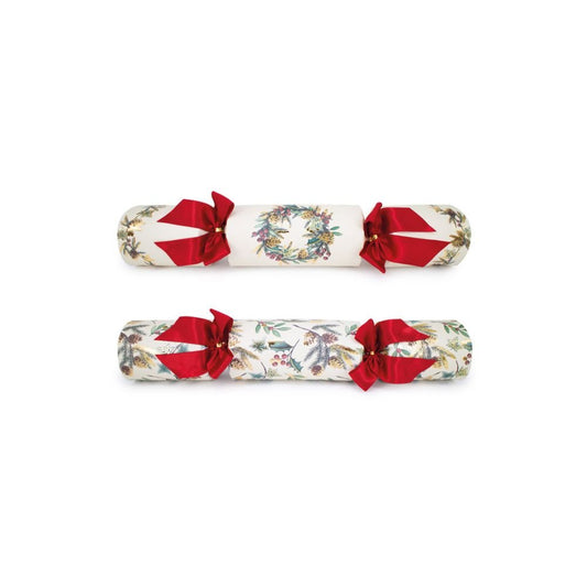 Natural Wreath Crackers (Box of 36) by Celebration Crackers - Christmas Cracker Warehouse
