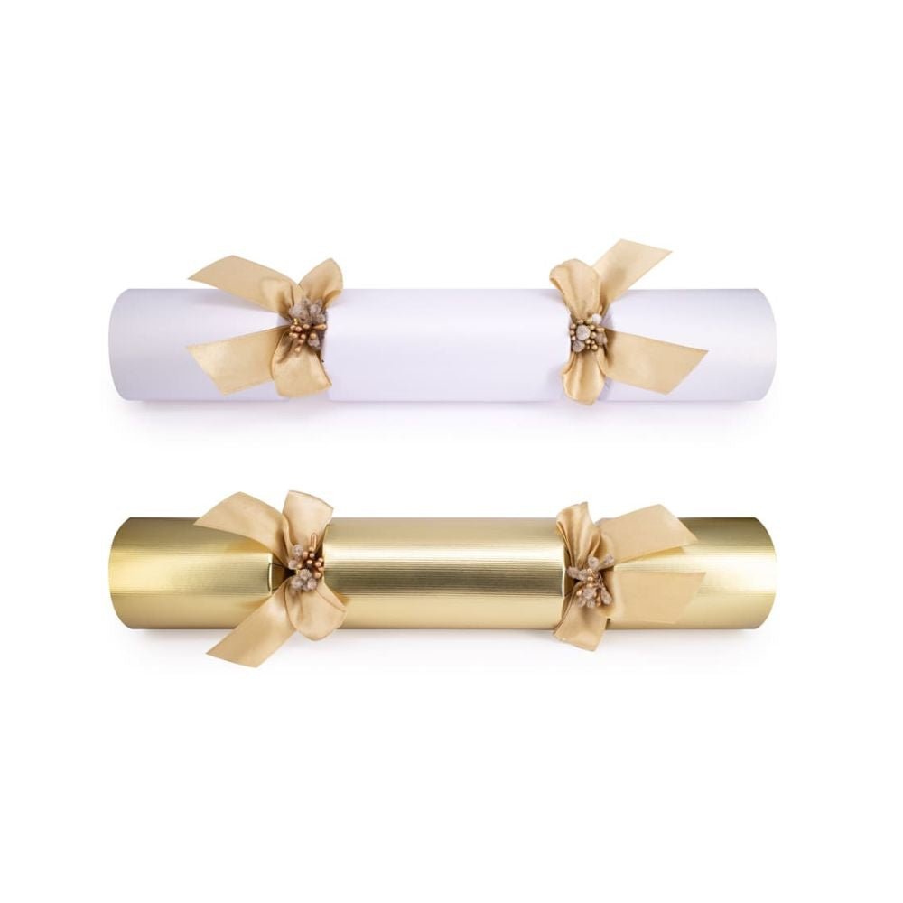 Regency Luxury Crackers - Golden Pin (Set of 6) by Celebration Crackers - Christmas Cracker Warehouse
