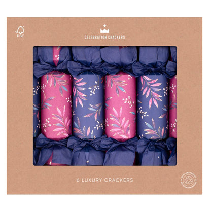 Regency Luxury Crackers - Jewelled Sprig (6 pack) by Celebration Crackers - Christmas Cracker Warehouse