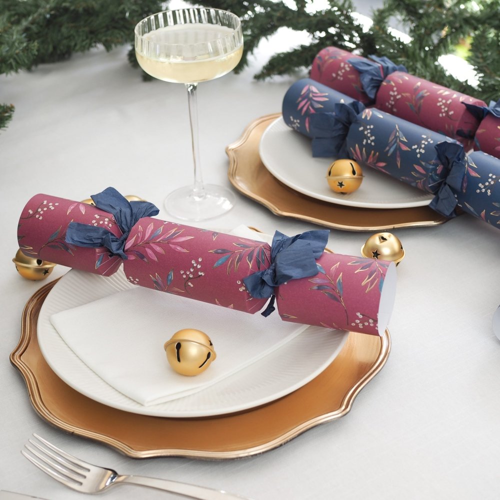 Regency Luxury Crackers - Jewelled Sprig (6 pack) by Celebration Crackers - Christmas Cracker Warehouse