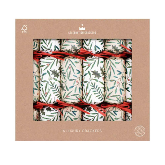 Regency Luxury Crackers - Rustic Foliage (6 pack) by Celebration Crackers - Christmas Cracker Warehouse