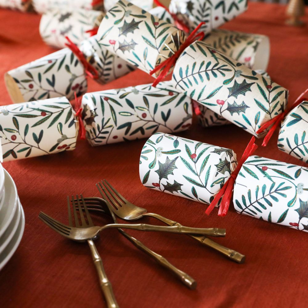 Regency Luxury Crackers - Rustic Foliage (6 pack) by Celebration Crackers - Christmas Cracker Warehouse
