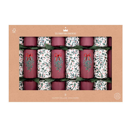 Super Deluxe Crackers - Merry Berry Cracker (8 pack) by Celebration Crackers - Christmas Cracker Warehouse