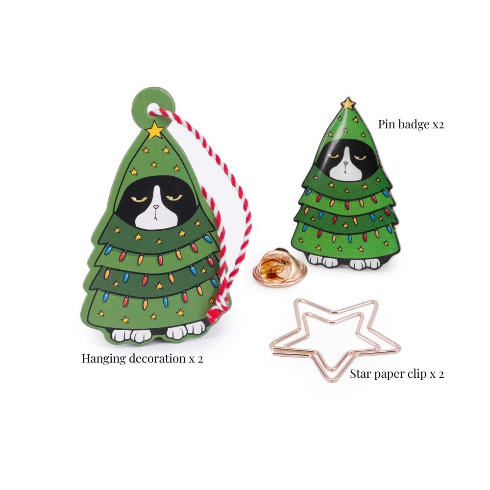 Tache - Luxury Crackers - Grumpy Cat - (6 pack) by Tache - Christmas Cracker Warehouse