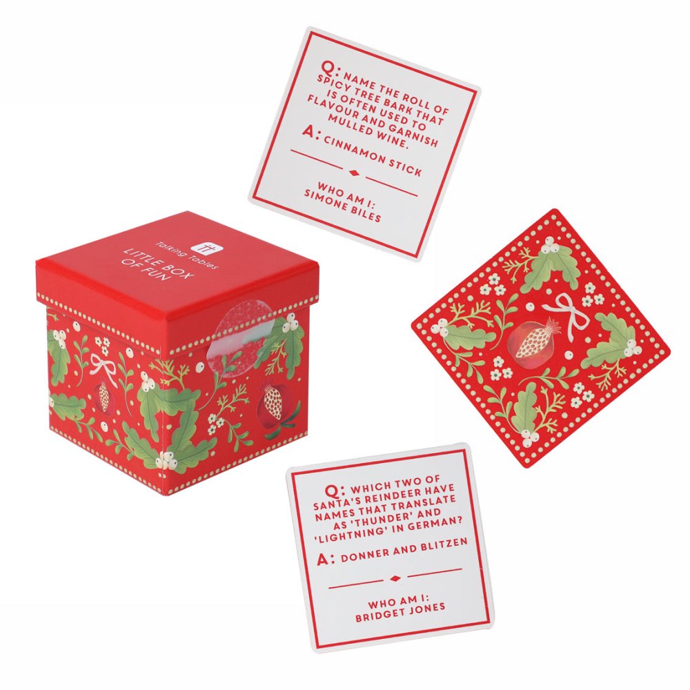 Trivia Box Game by Talking Tables - Christmas Cracker Warehouse