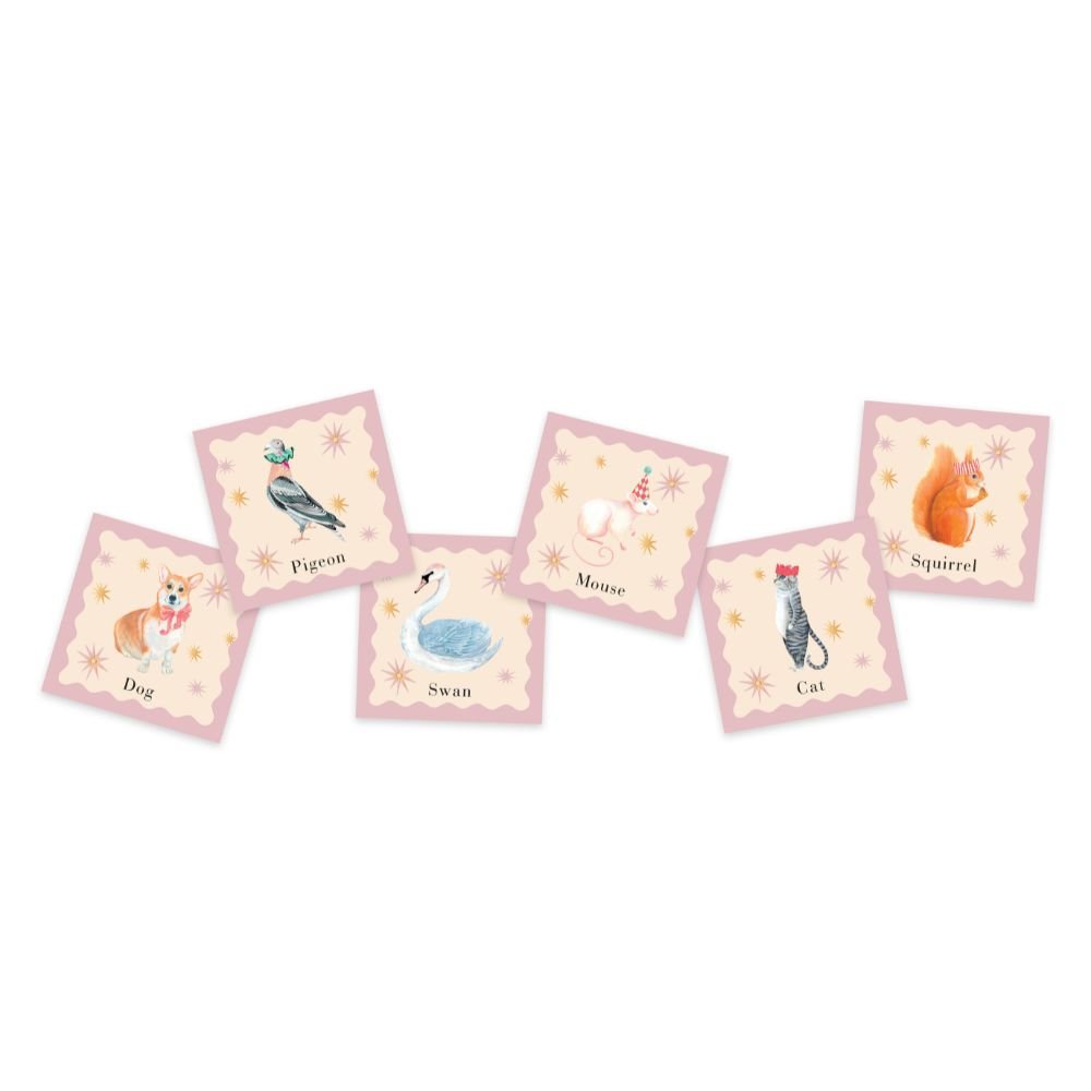Yvonne Ellen - Mini Crackers - 6 Inch - Pink Swan - Set of 6 by Celebration Crackers /Heart and Soul Studio Limited - Christmas Cracker Warehouse
