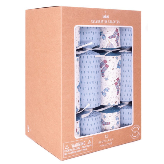 Eco Crackers - Christmas Hygge (12 Pack) by Celebration Crackers - Christmas Cracker Warehouse