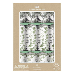 Eco Crackers - Eucalyptus (12 Pack) by Celebration Crackers - Christmas Cracker Warehouse