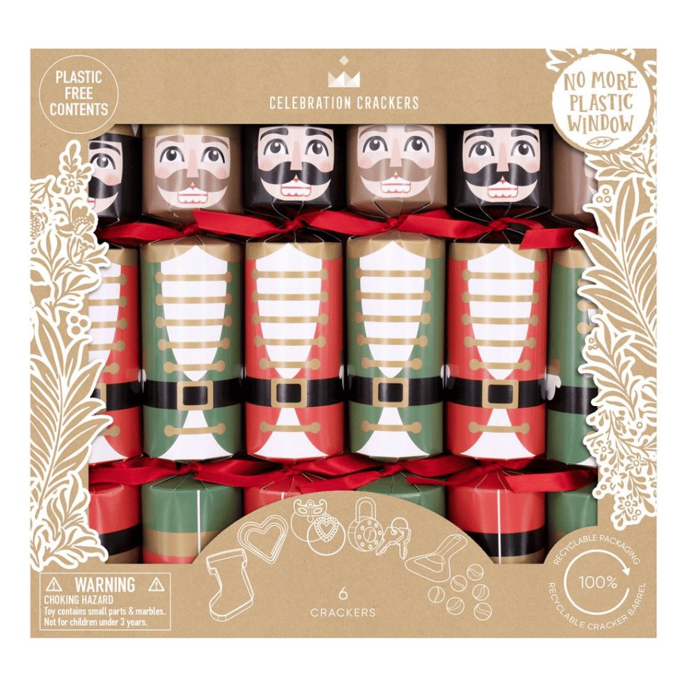 Eco Crackers - The Nutcracker (6 Pack) by Celebration Crackers - Christmas Cracker Warehouse