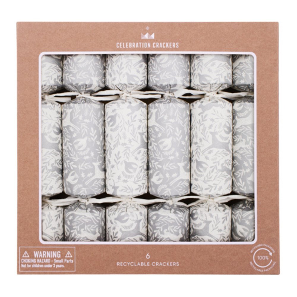 Eco Crackers - Woodlands (6 Pack) by Celebration Crackers - Christmas Cracker Warehouse