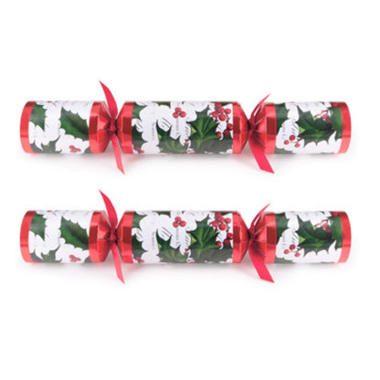 Family Crackers - Holly Berry (12 Pack) by Celebration Crackers - Christmas Cracker Warehouse