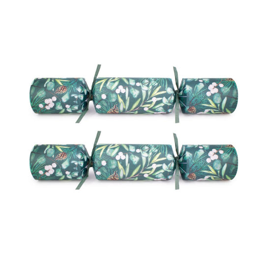 Green Sprig Crackers (Box of 50) by Celebration Crackers - Christmas Cracker Warehouse