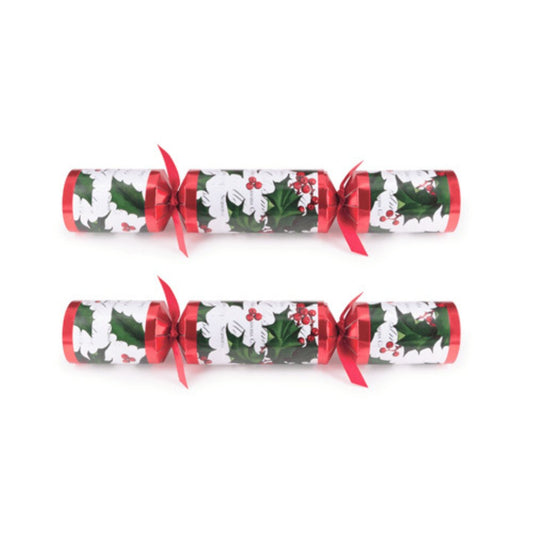 Holly Berry Crackers (Box of 50) by Celebration Crackers - Christmas Cracker Warehouse