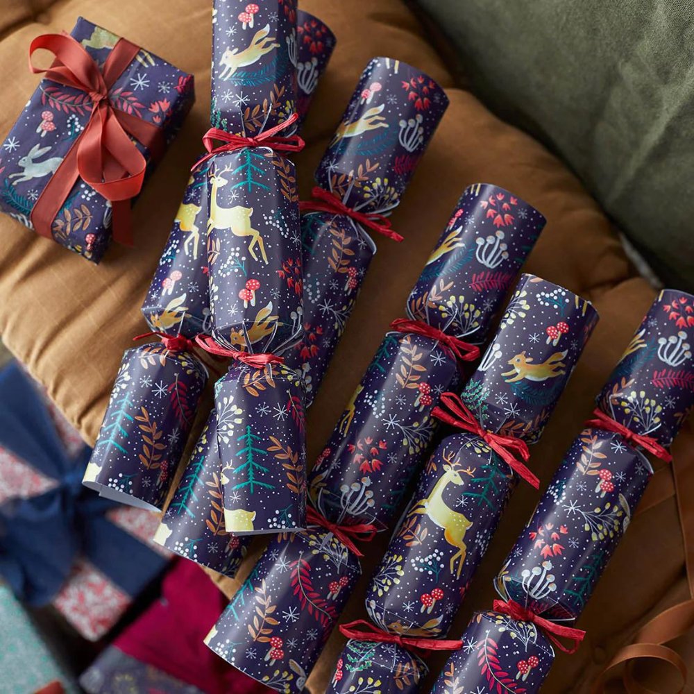 Luxury Eco Crackers - Twilight (Set of 6) by Talking Tables - Christmas Cracker Warehouse