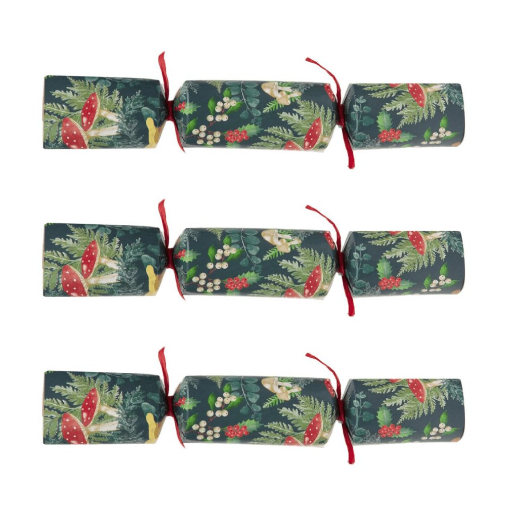 Luxury Eco Crackers - Woodland Forest (Set of 6) by Talking Tables - Christmas Cracker Warehouse