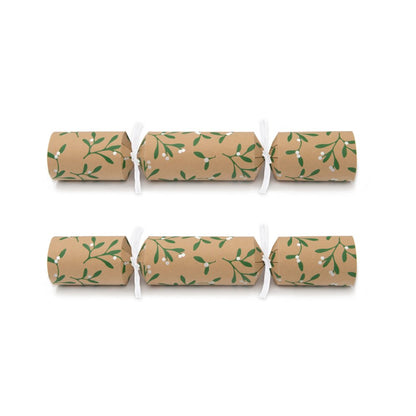 Mistletoe Kraft Crackers (Box of 50) by Celebration Crackers - Christmas Cracker Warehouse