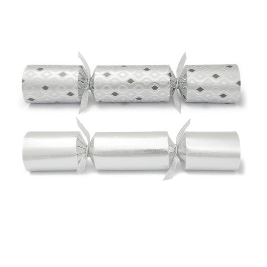 Silver Bejeweled Crackers (Box of 36) by Celebration Crackers - Christmas Cracker Warehouse