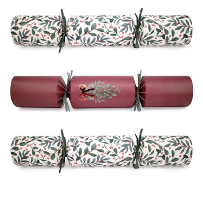 Super Deluxe Crackers - Merry Berry (Set of 8) by Celebration Crackers - Christmas Cracker Warehouse