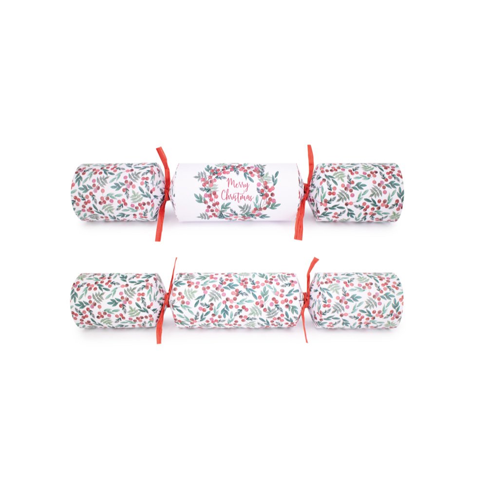 Traditional Foliage Crackers & Bonbons (Box of 50) Christmas Cracker